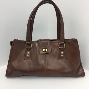 Brown Leather Handbag